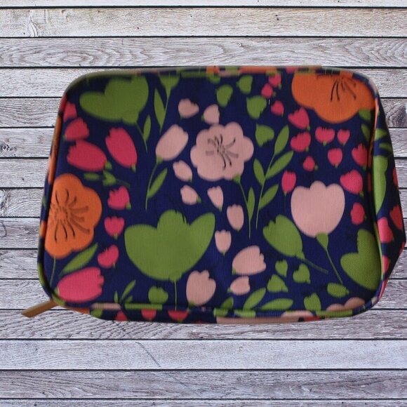 BOON SUPPLY Floral Insulated Lunch Bag Cooler With Handle Zip Around - Picture 5 of 5